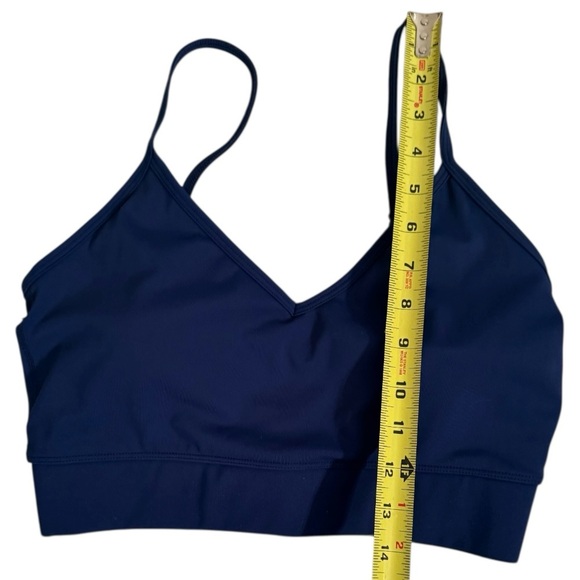 Zenana Blue Sports Bra with removable pads Size Large - Picture 4 of 7